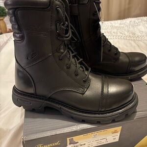 Thorogood Men's Black Leather Boots